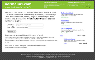 Normal URL